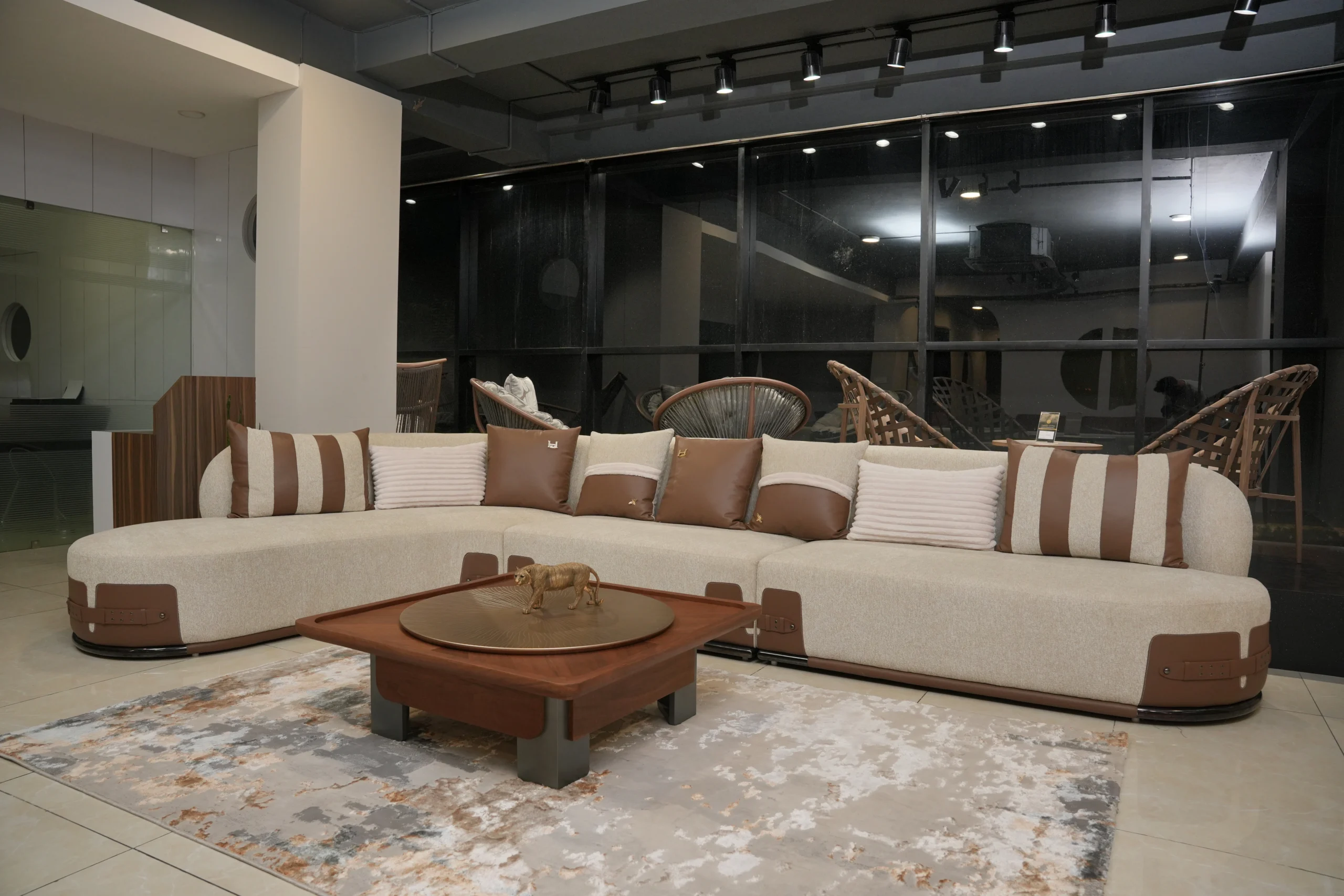 Haven Curved Sectional Sofa - Image 2