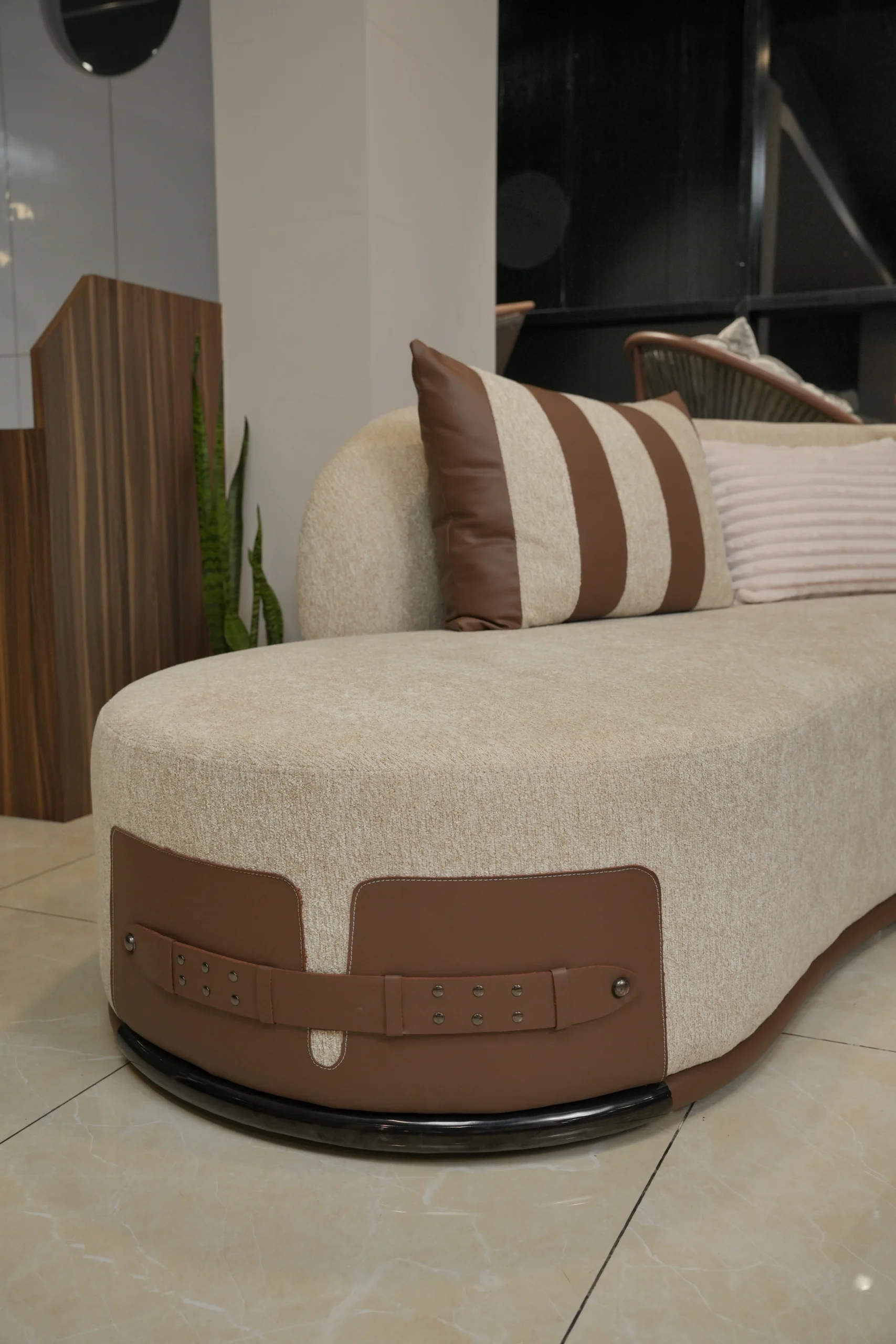 Haven Curved Sectional Sofa - Image 3