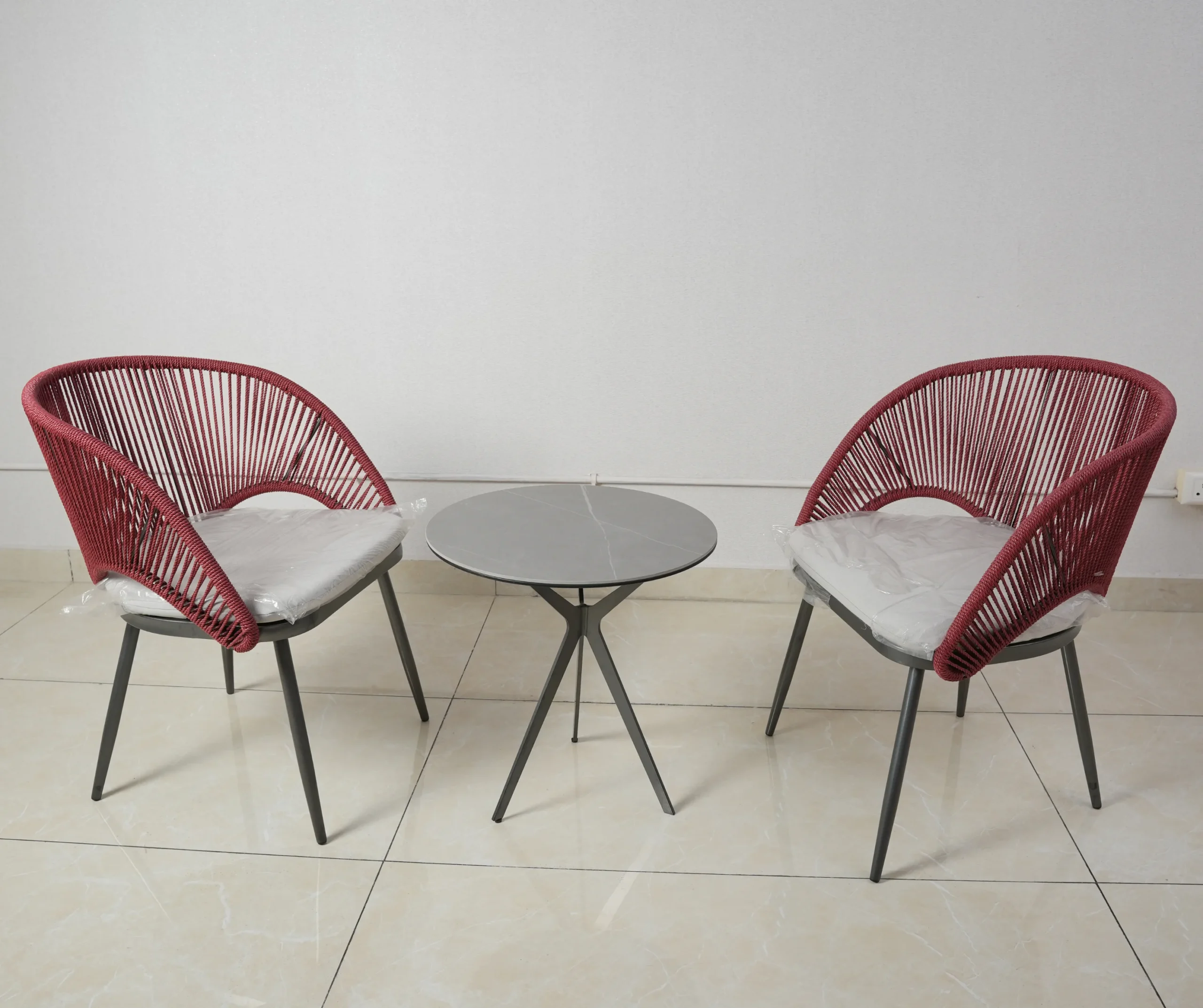 Sorrento Outdoor Rope Bistro Set - Image 2