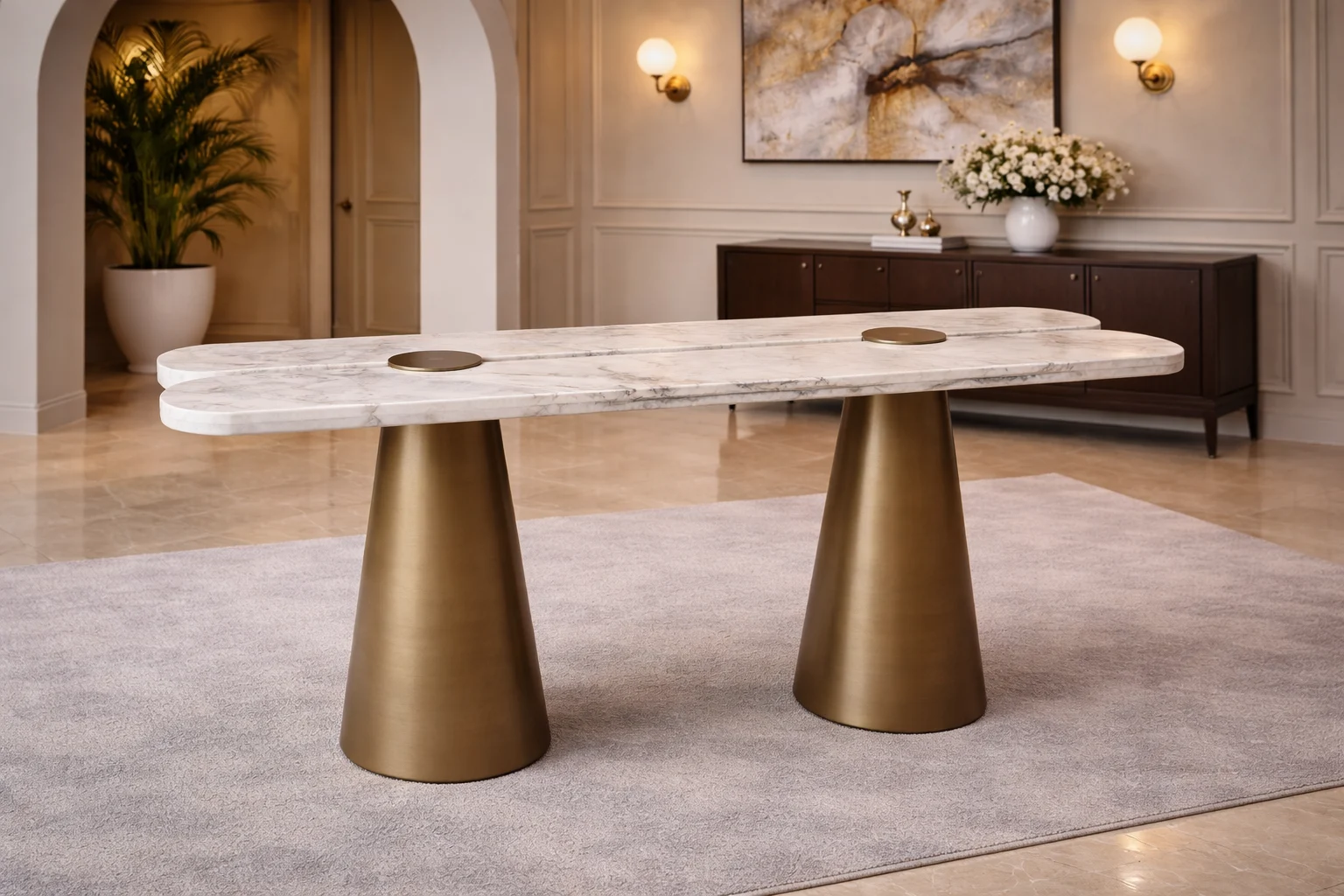 Solace Marble Console